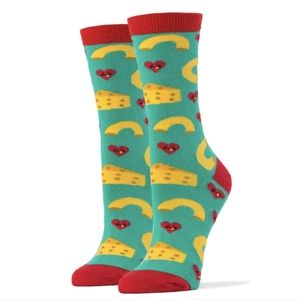 Oooh! Yeah! Socks! Mac & Cheese Lover Novelty Socks